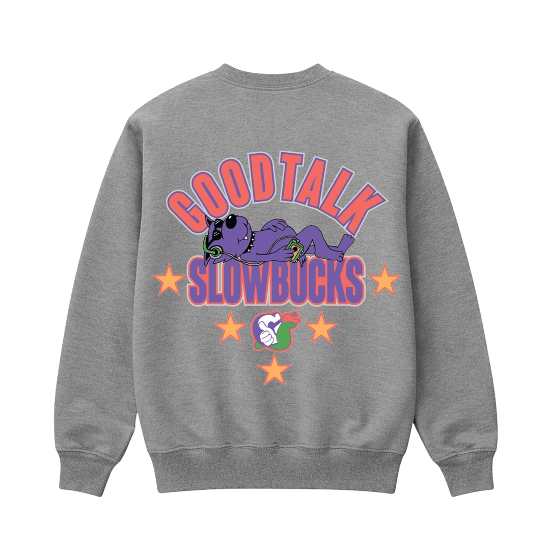 GoodTalk x SlowBucks Money Talks Crewneck - GoodTalk