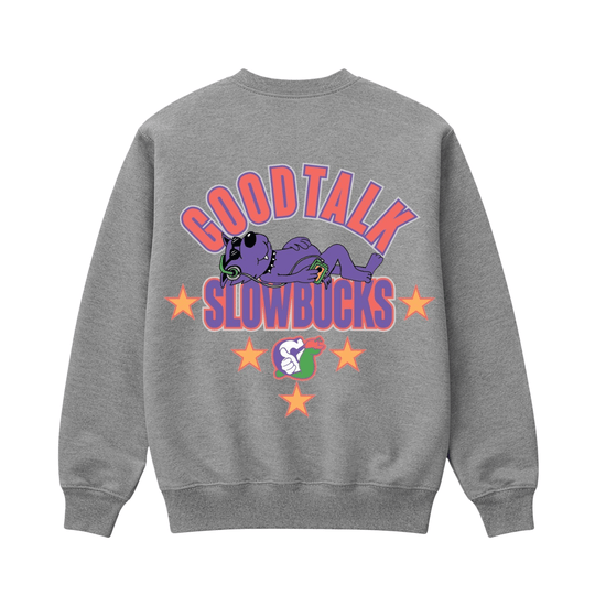 GoodTalk x SlowBucks Money Talks Crewneck - GoodTalk