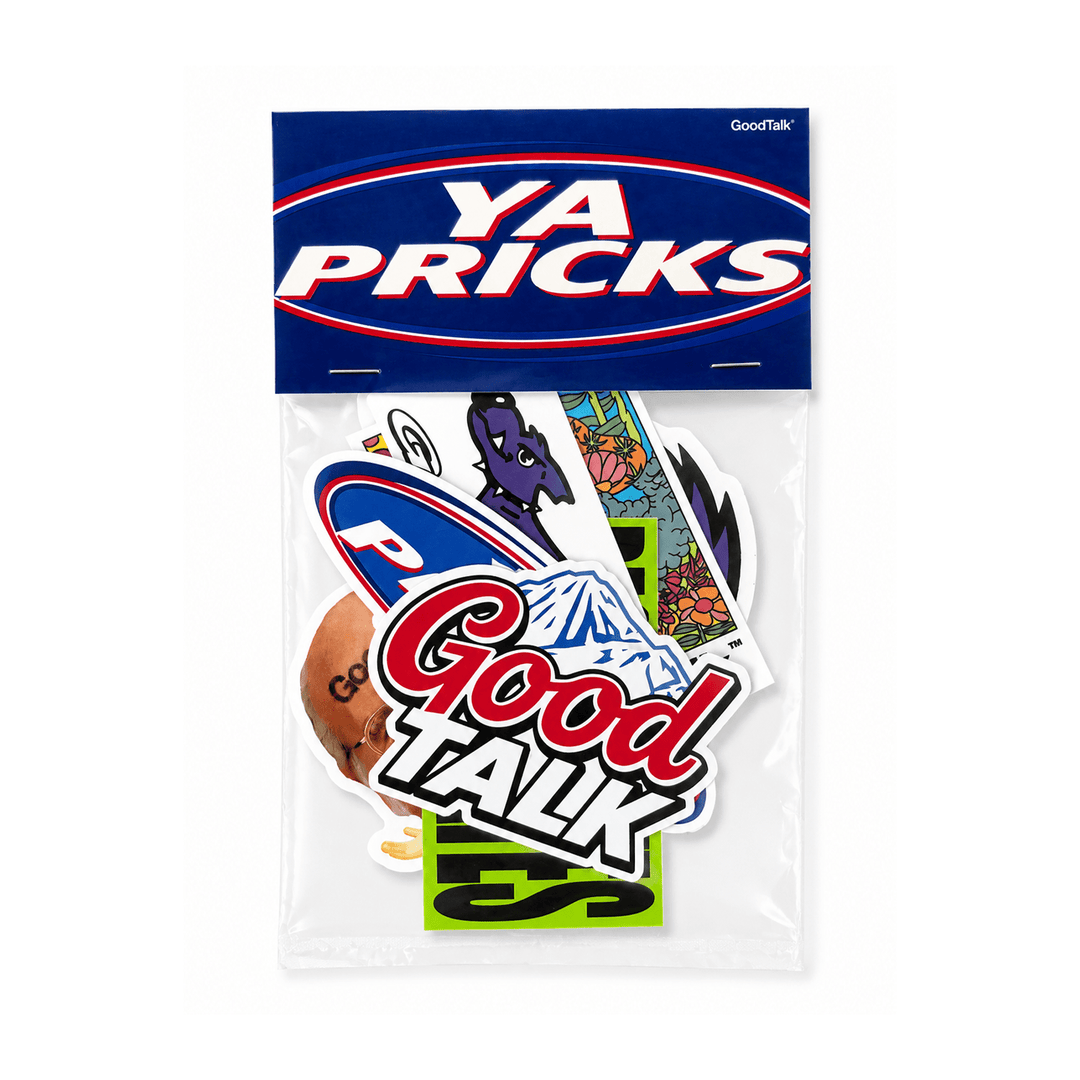 GoodTalk Ya Pricks Sticker Pack - GoodTalk